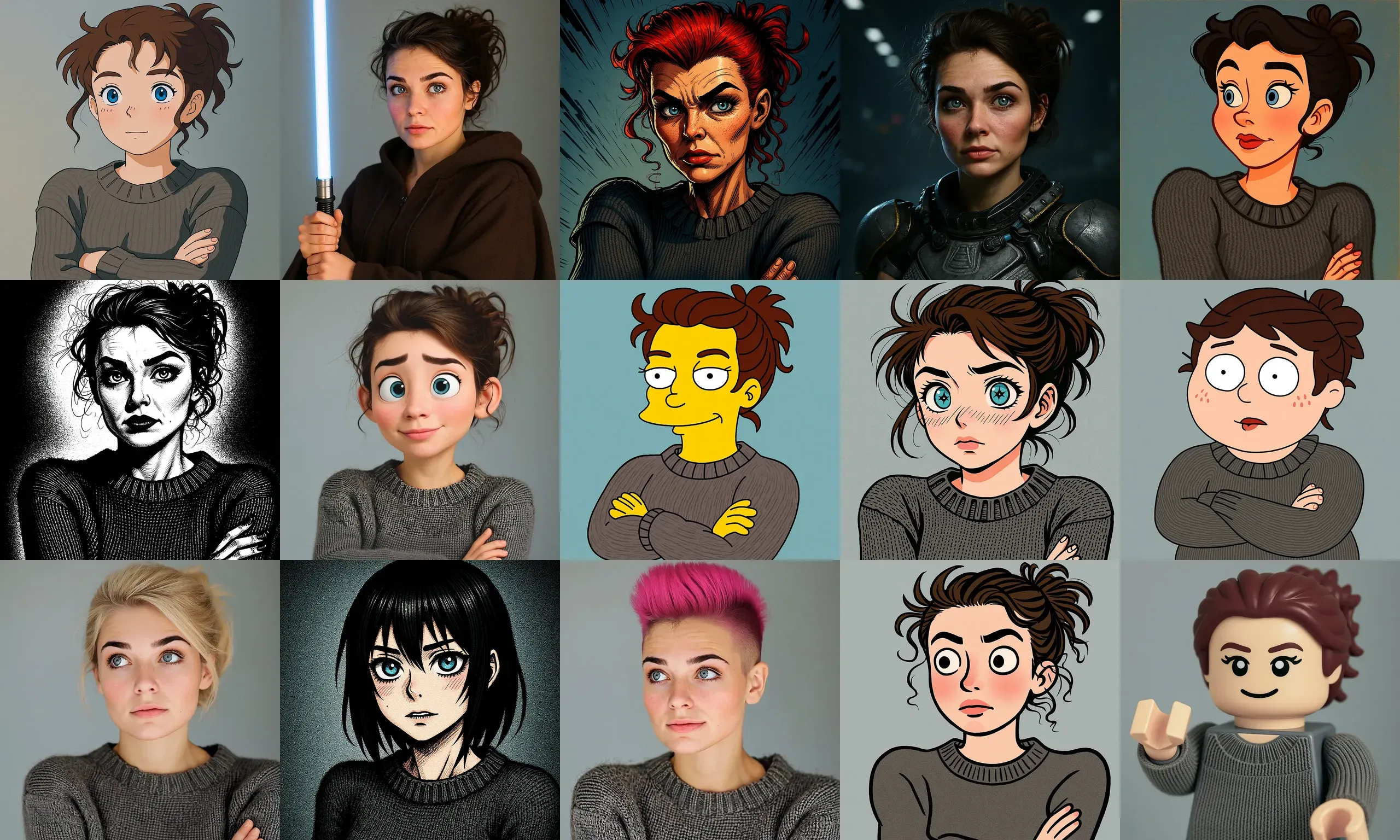 Multi-Style Portraits